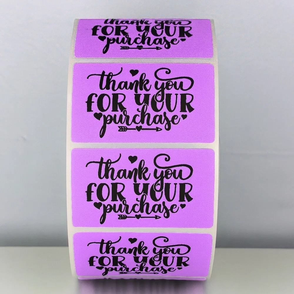 Thank You For Your Purchase Stickers – Small Business Packaging Labels 2